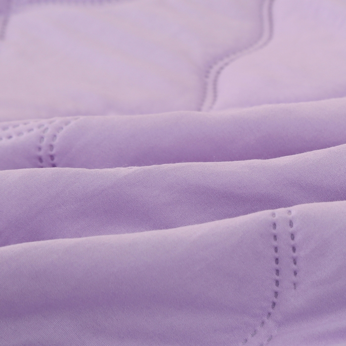 91家纺网 家纺一手货源 找家纺 悦织湾家纺 2026新款超声波夏被纯色水洗棉夏凉被批发赠品礼品被供货 夏被-紫