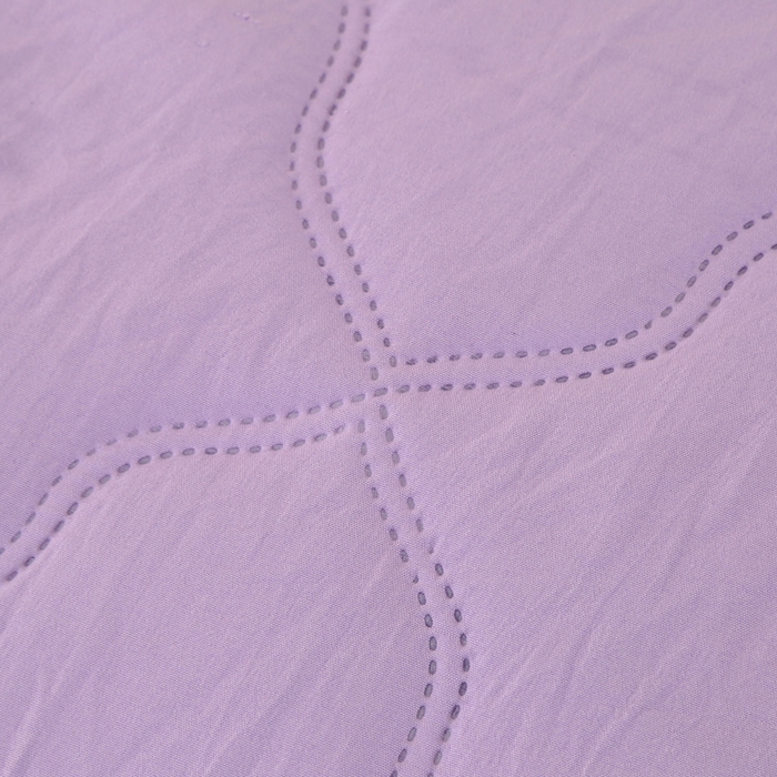 91家纺网 家纺一手货源 找家纺 悦织湾家纺 2026新款超声波夏被纯色水洗棉夏凉被批发赠品礼品被供货 夏被-紫