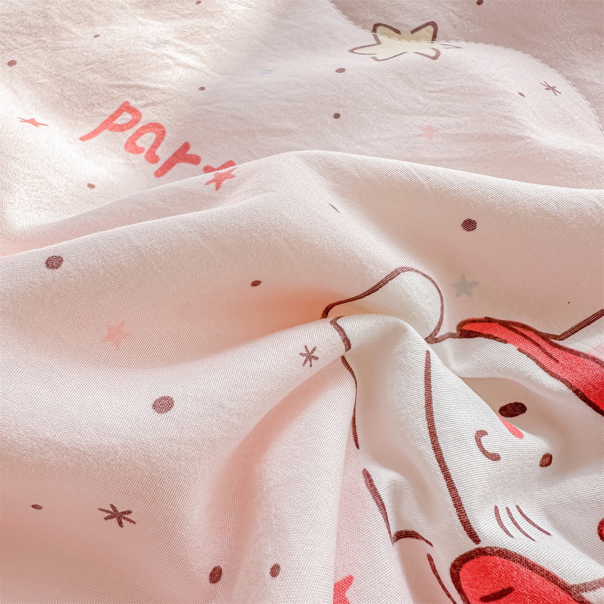 91家纺网 家纺一手货源 找家纺 招财星家纺 2026新款A类水洗棉皱绉纱夏被空调被印花夏凉被子被芯（带质检报告买家秀） 生日派对