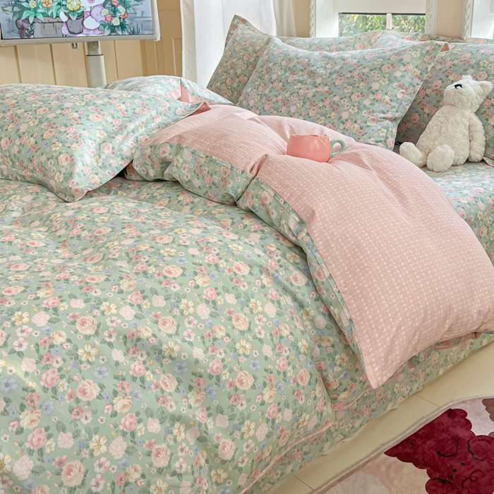 91家纺网 家纺一手货源 找家纺 （总）莱通家纺 2025春夏新款12868印花四件套