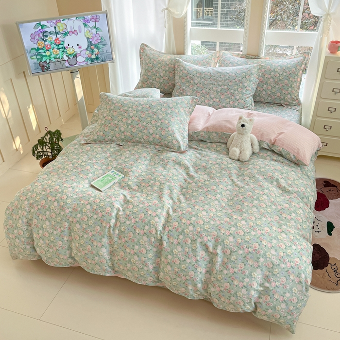 91家纺网 家纺一手货源 找家纺 （总）莱通家纺 2025春夏新款12868印花四件套