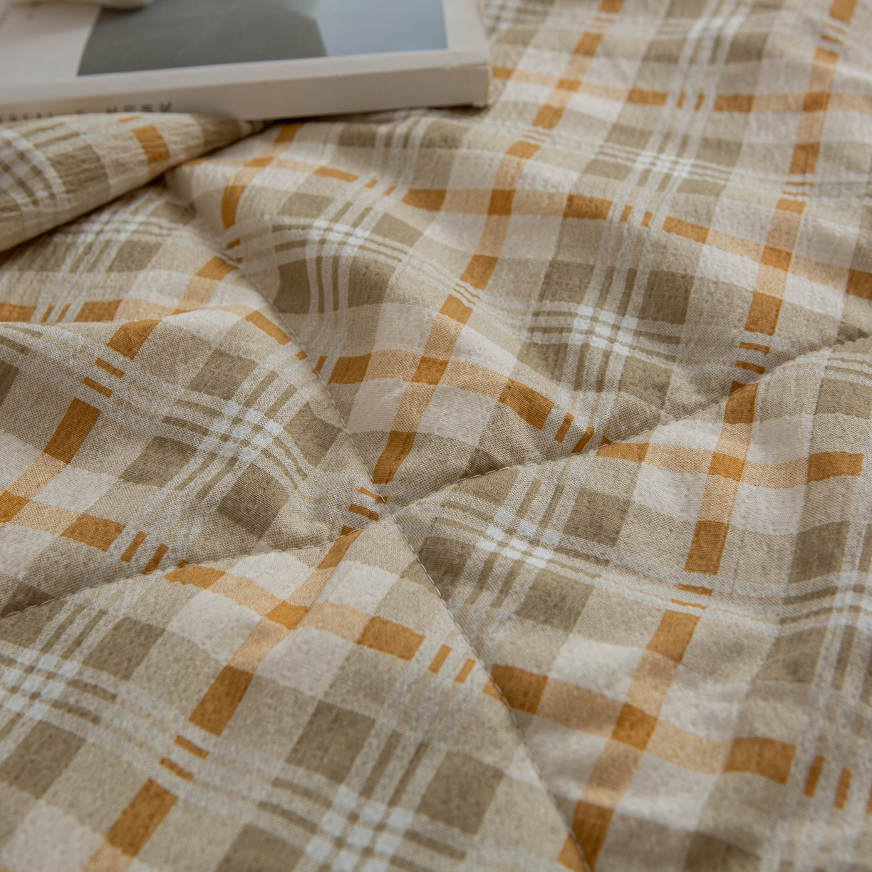 91家纺网 家纺一手货源 找家纺 （总）宜梦家居 2026新款水洗双层纱夏被