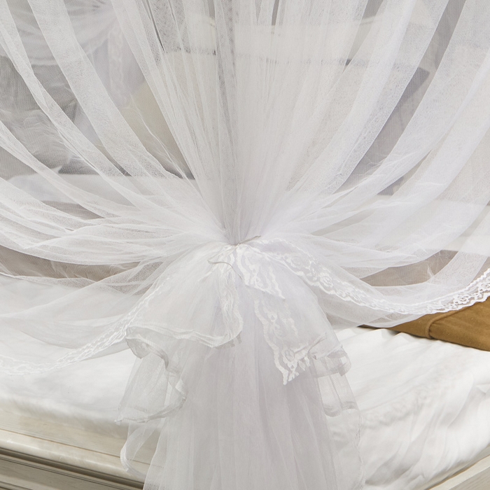 91家纺网 家纺一手货源 找家纺 （总）舞夜盛世 2026新款三开门落地蚊帐宫廷风-华尔兹