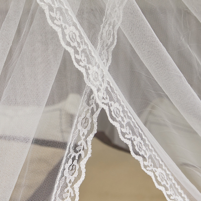 91家纺网 家纺一手货源 找家纺 （总）舞夜盛世 2026新款三开门落地蚊帐宫廷风-华尔兹