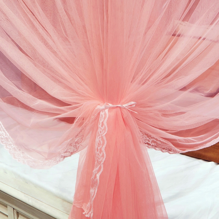 91家纺网 家纺一手货源 找家纺 舞夜盛世 2026新款三开门落地蚊帐宫廷风-华尔兹 华尔兹-玉色 22mm