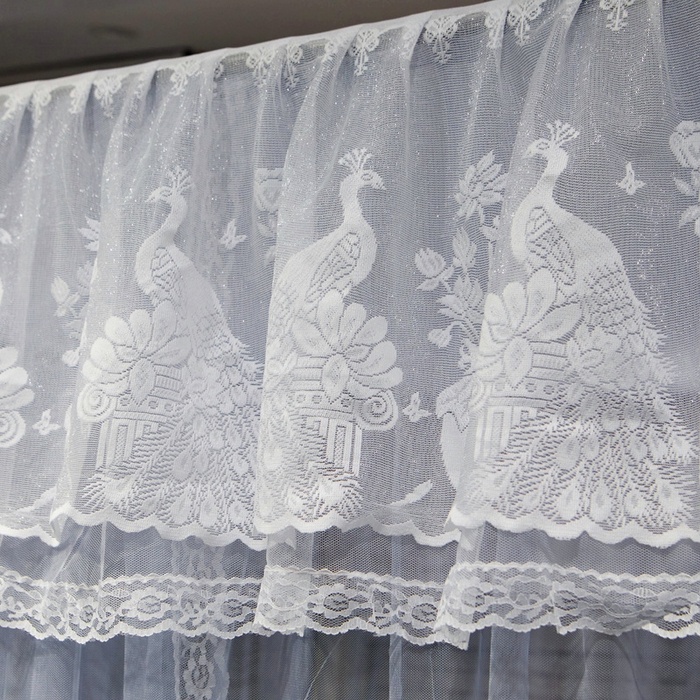 91家纺网 家纺一手货源 找家纺 舞夜盛世 2026新款三开门落地蚊帐宫廷风-华尔兹 华尔兹-灰色 22mm