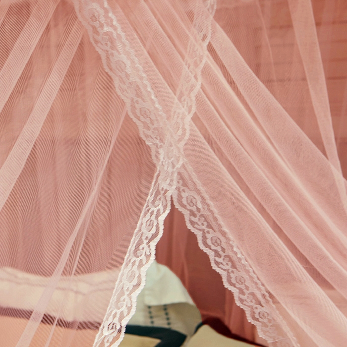 91家纺网 家纺一手货源 找家纺 舞夜盛世 2026新款三开门落地蚊帐宫廷风-华尔兹 华尔兹-玉色 22mm