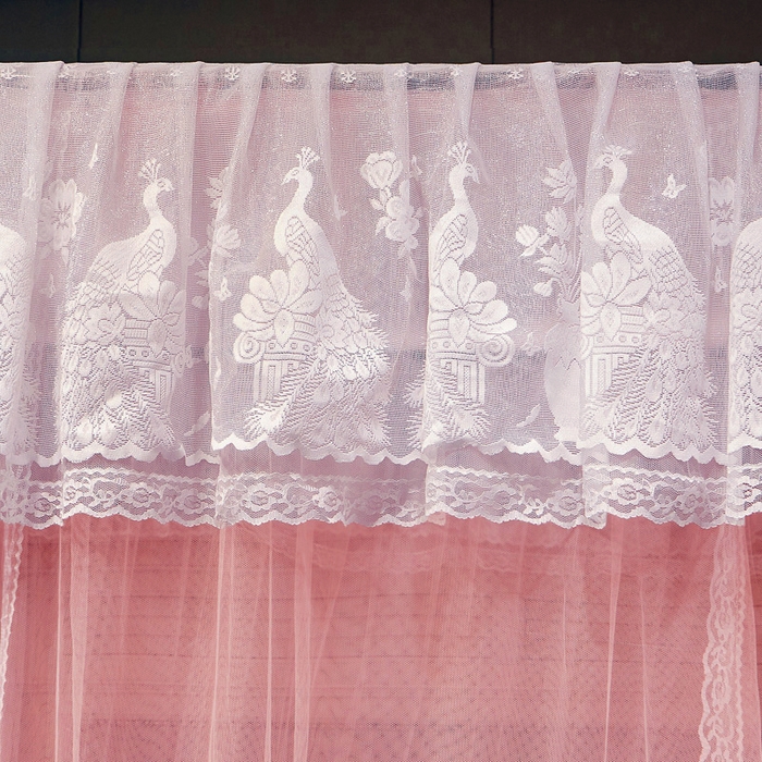 91家纺网 家纺一手货源 找家纺 舞夜盛世 2026新款三开门落地蚊帐宫廷风-华尔兹 华尔兹-玉色 22mm