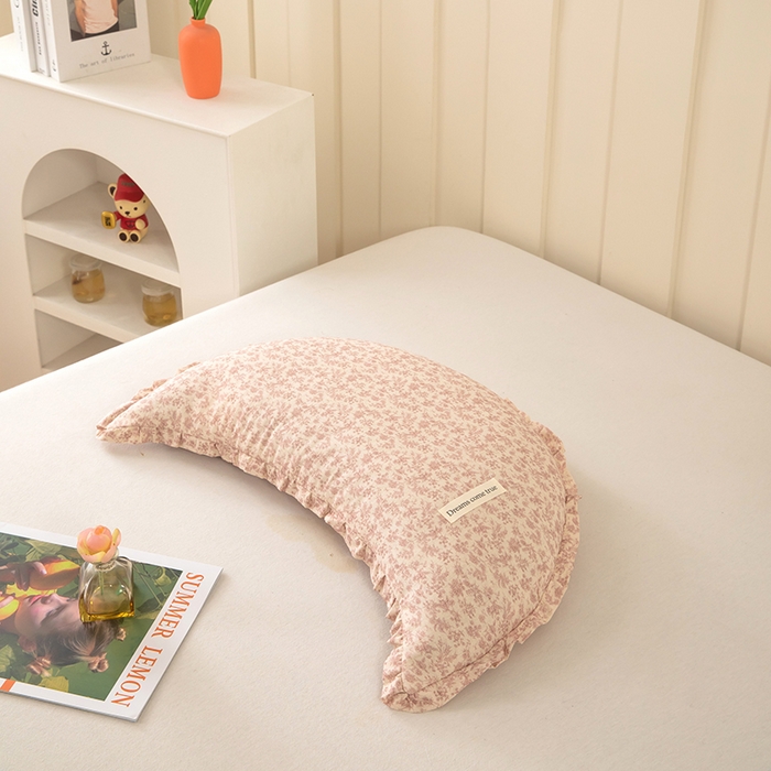 91家纺网 家纺一手货源 找家纺 （总）枕之坊 2026新款碎花月亮荞麦枕枕头枕芯