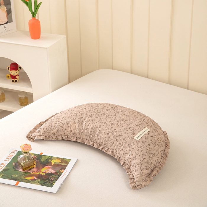 91家纺网 家纺一手货源 找家纺 （总）枕之坊 2026新款碎花月亮荞麦枕枕头枕芯