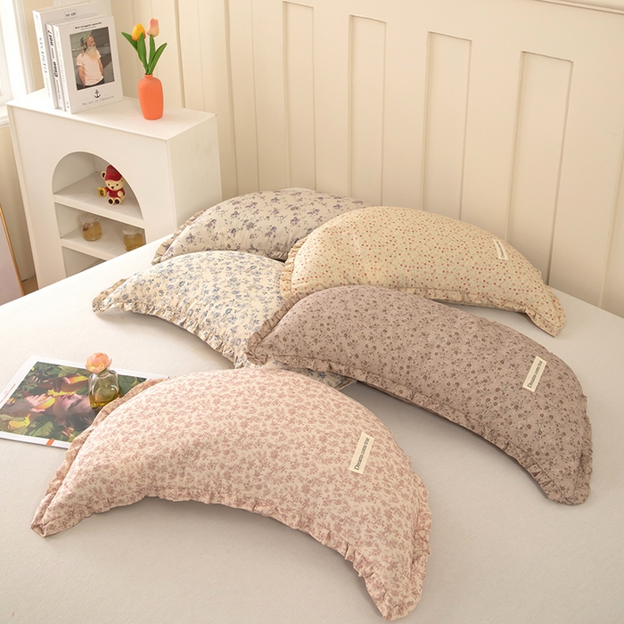 枕之坊 2026新款碎花月亮荞麦枕枕头枕芯 组合图仅供参考不可下单