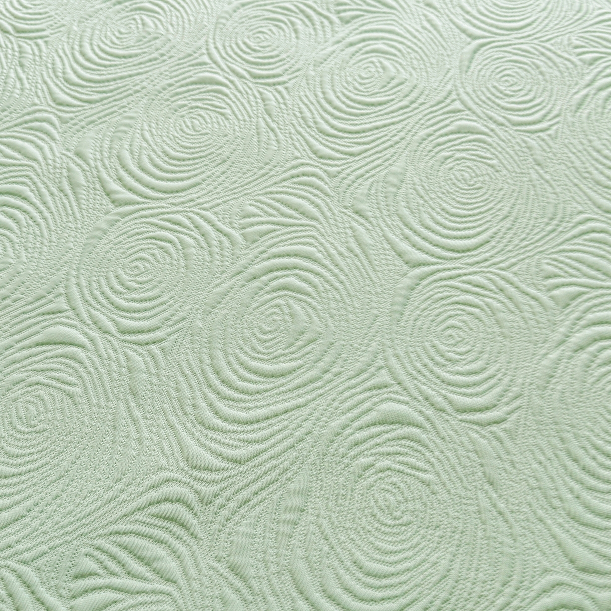 91家纺网 家纺一手货源 找家纺 （总）席都凉席工厂店 2026年款玫瑰提花凉感豆豆席云感亲肤可水洗夏凉软席床裙款-云柔玫瑰