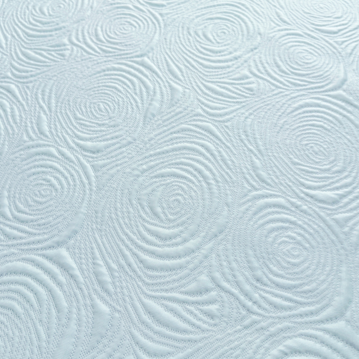 91家纺网 家纺一手货源 找家纺 席都凉席工厂店 2026年款玫瑰提花凉感豆豆席云感亲肤可水洗夏凉软席床裙款-云柔玫瑰 云柔玫瑰-湖水蓝床裙款