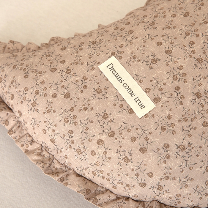 91家纺网 家纺一手货源 找家纺 枕之坊 2026新款碎花月亮荞麦枕枕头枕芯 碎花月亮-咖色