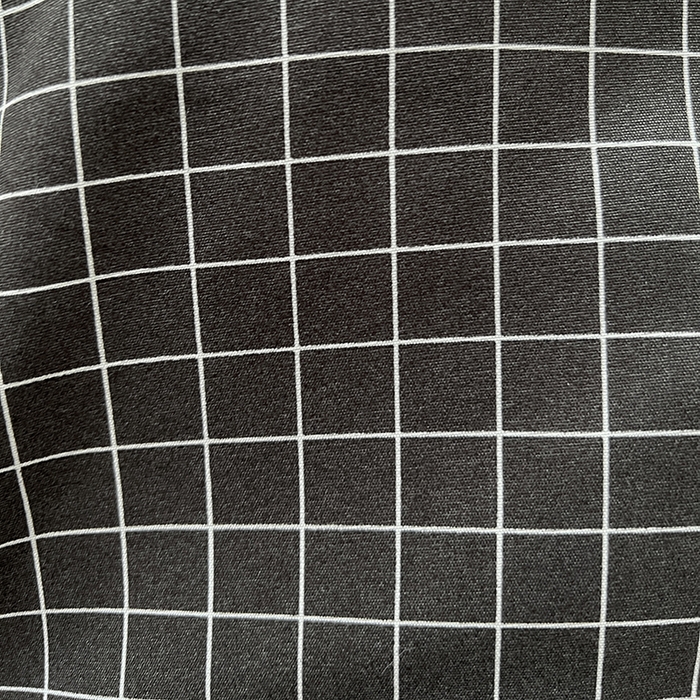 91家纺网 家纺一手货源 找家纺 朵朵家纺 2025新款芦荟棉亲肤印花系列被套单件-单被套 黑小格