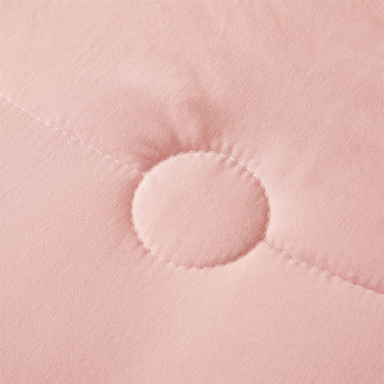 91家纺网 家纺一手货源 找家纺 罗布斯 2026新款简约纯色风水洗棉双拼夏被新疆棉花被夏凉被空调被(买家秀加微） 樱花粉