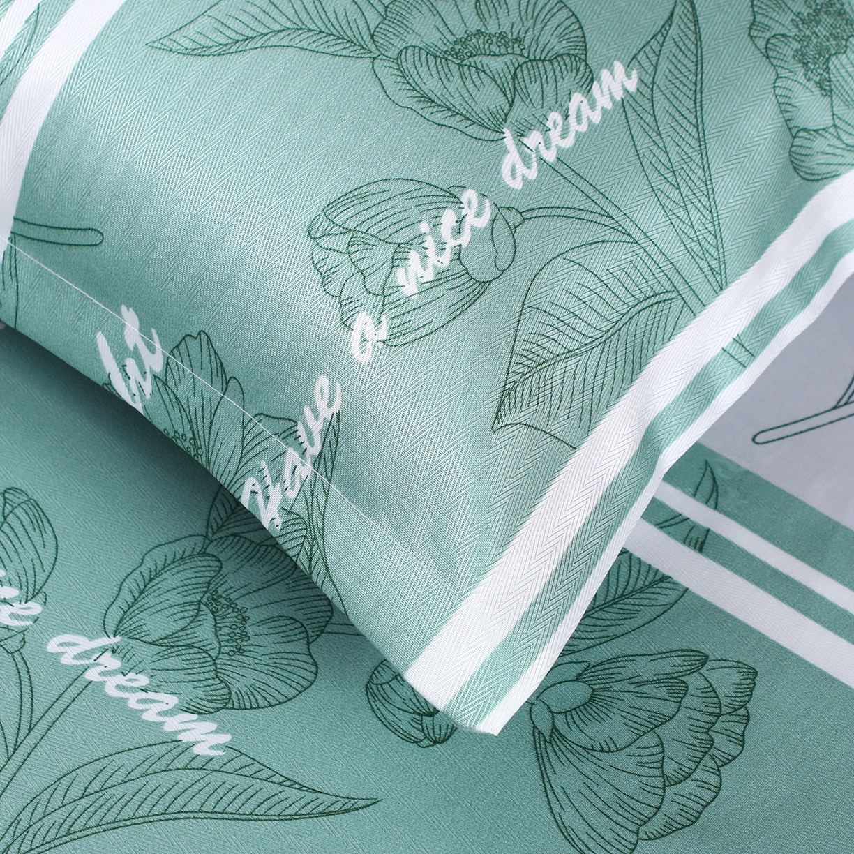 91家纺网 家纺一手货源 找家纺 悦织湾家纺 2026新款印花冰丝席三件套斜纹加厚冰丝凉席套件可机洗可折叠夏凉席子 浪漫夜雨