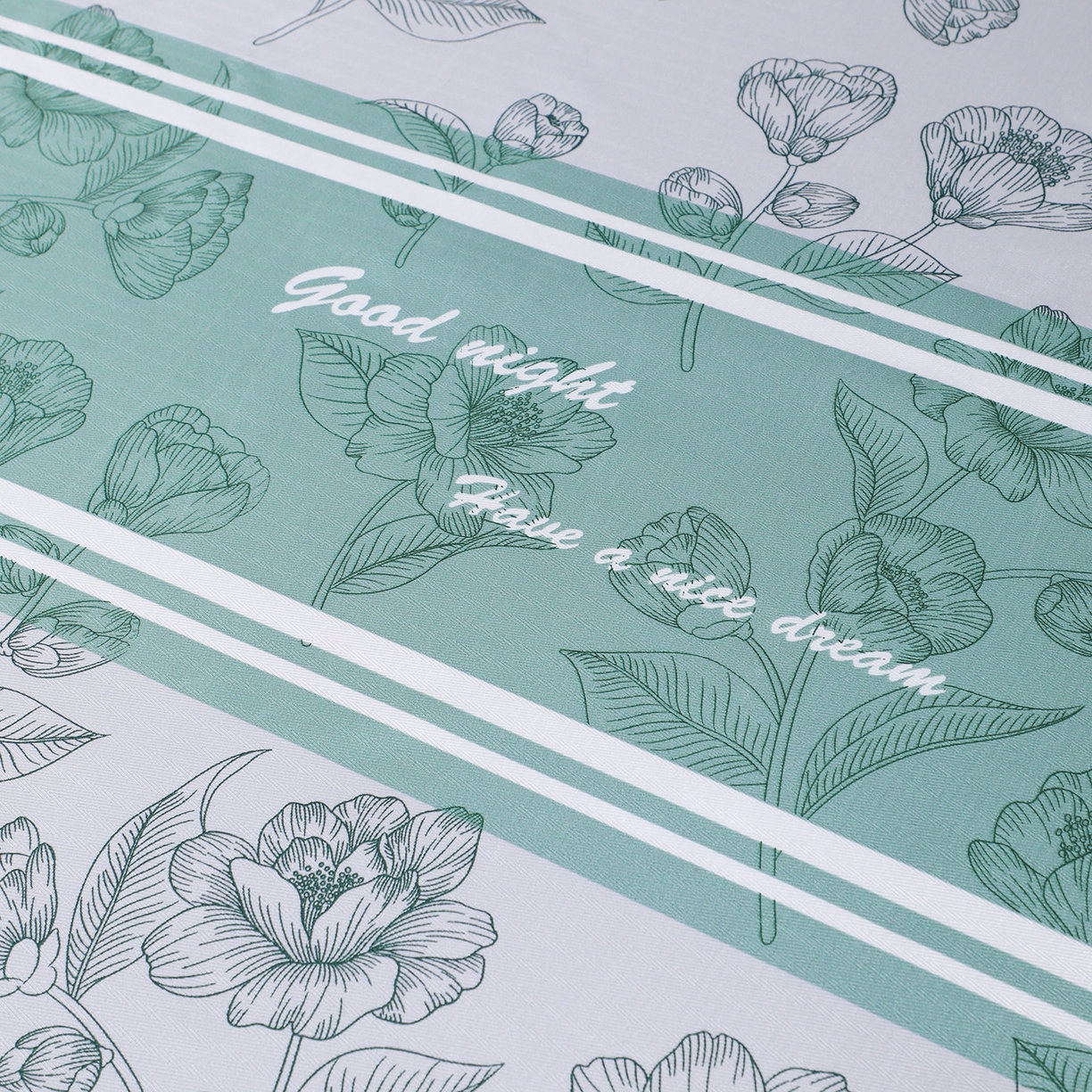 91家纺网 家纺一手货源 找家纺 悦织湾家纺 2026新款印花冰丝席三件套斜纹加厚冰丝凉席套件可机洗可折叠夏凉席子 浪漫夜雨