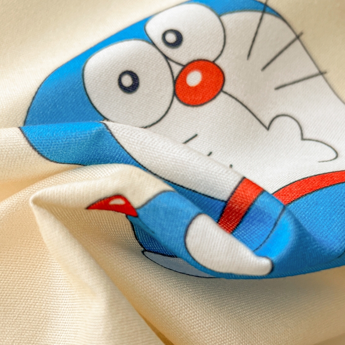 91家纺网 家纺一手货源 找家纺 KT猫直营店 2026新款卡通斜纹磨毛大版四件套 蓝胖子-黄