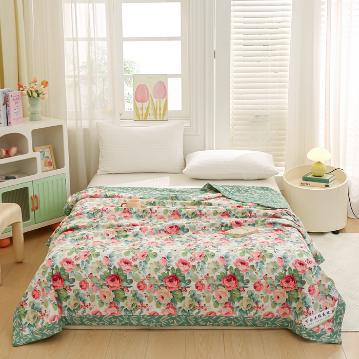 91家纺网 家纺一手货源 找家纺 （总）锦鹭被业 【全年有货】2026新款A类里外全棉纯棉新疆棉花夏被夏凉被空调被薄被子被芯包质检