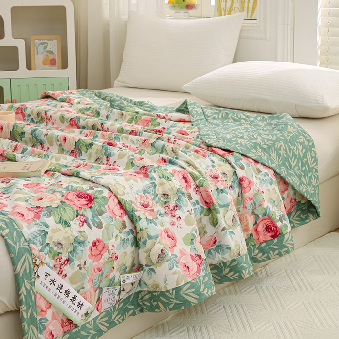 91家纺网 家纺一手货源 找家纺 （总）锦鹭被业 【全年有货】2026新款A类里外全棉纯棉新疆棉花夏被夏凉被空调被薄被子被芯包质检