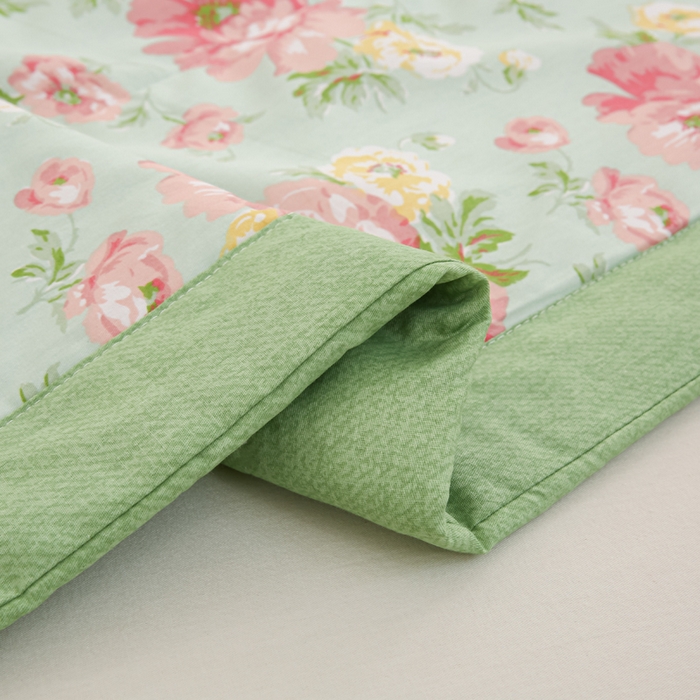 91家纺网 家纺一手货源 找家纺 锦鹭被业 2026新款A类里外全棉印花夏被夏凉被空调被 花团锦簇