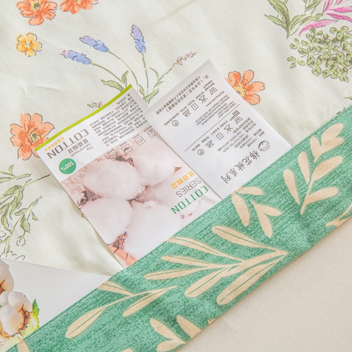 91家纺网 家纺一手货源 找家纺 锦鹭被业 2026新款A类里外全棉印花夏被夏凉被空调被 春草悠悠