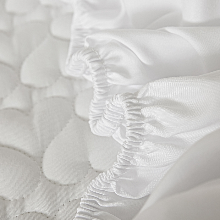 91家纺网 家纺一手货源 找家纺 （总）曼陀罗 2026新款A类母婴级新疆棉花夹棉防水单床笠 床笠单件-倾心