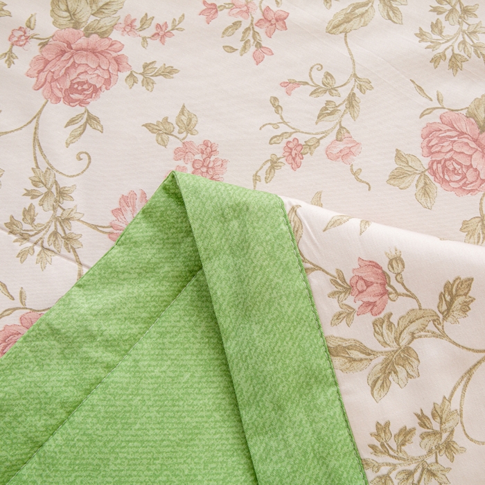 91家纺网 家纺一手货源 找家纺 锦鹭被业 2026新款A类里外全棉印花夏被夏凉被空调被 烟雨蒙蒙