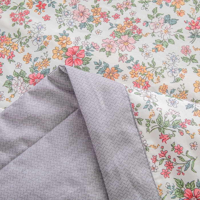 91家纺网 家纺一手货源 找家纺 锦鹭被业 2026新款A类里外全棉印花夏被夏凉被空调被 柔情似水