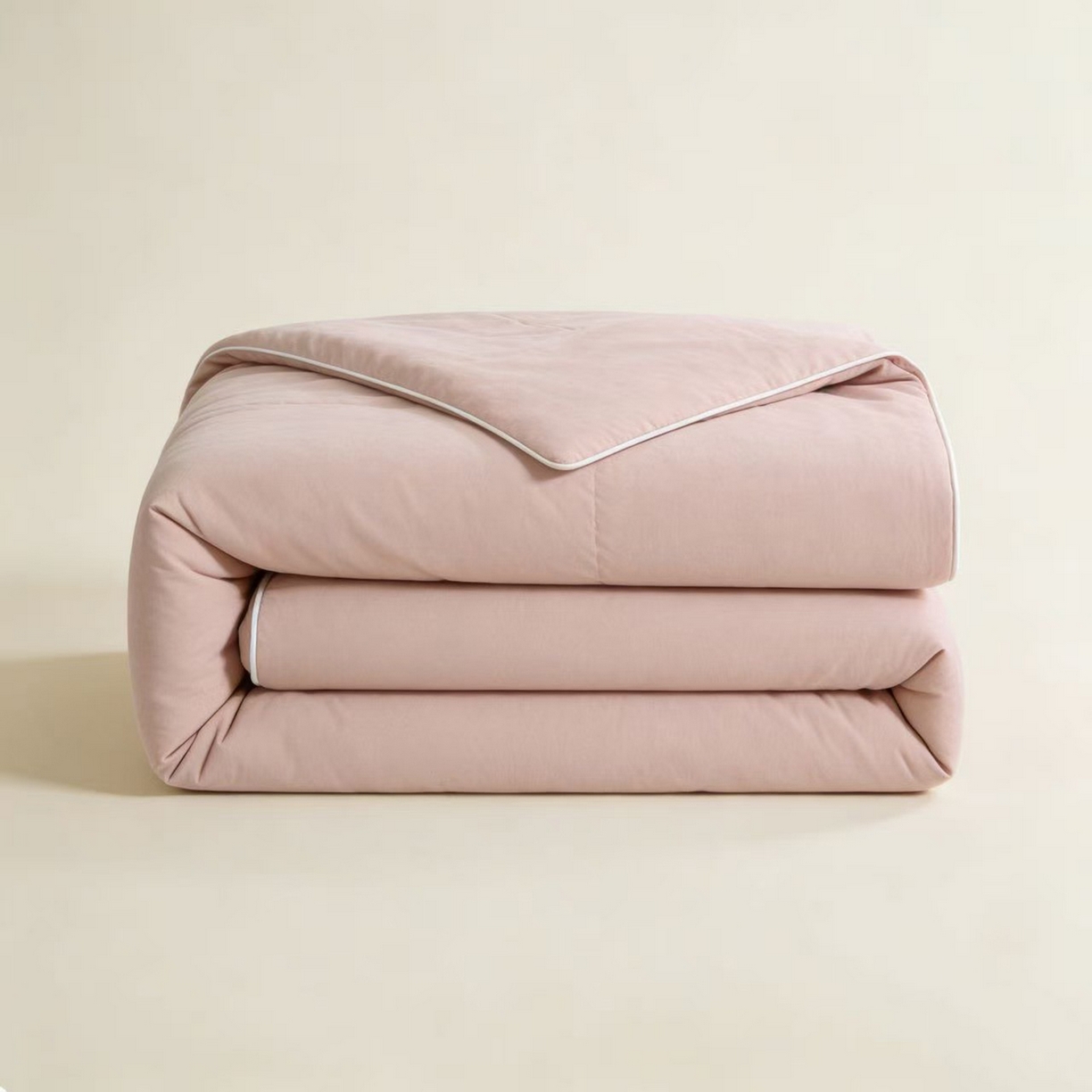 91家纺网 家纺一手货源 找家纺 LADYCOCO可可家居 2026新款优可丝凉感夏被被子被芯 柔粉色