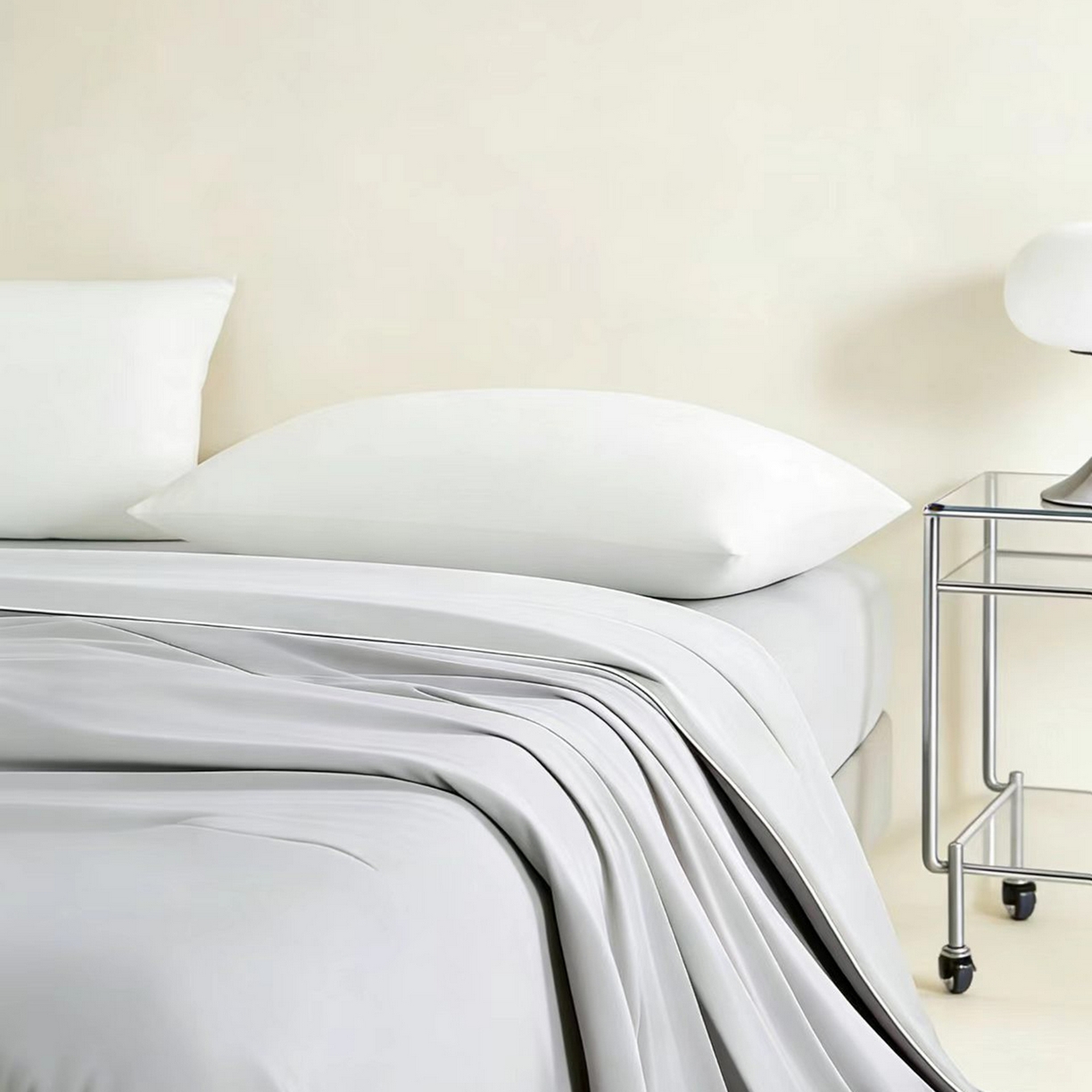 91家纺网 家纺一手货源 找家纺 LADYCOCO可可家居 2026新款优可丝凉感夏被被子被芯 雾灰色