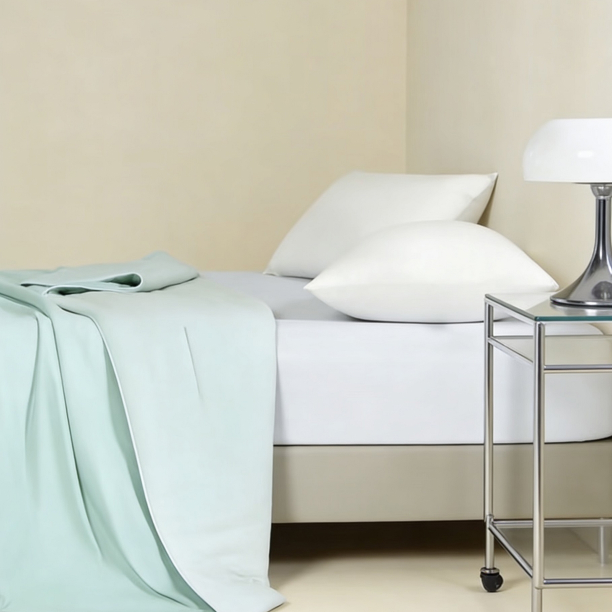 91家纺网 家纺一手货源 找家纺 LADYCOCO可可家居 2026新款优可丝凉感夏被被子被芯 薄荷绿