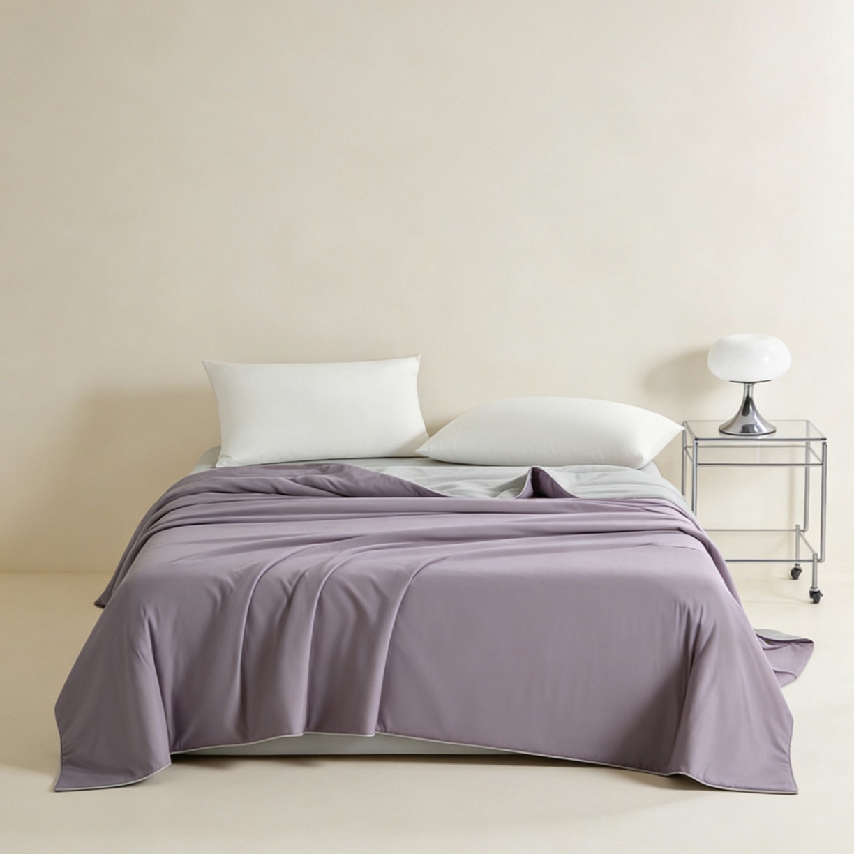 91家纺网 家纺一手货源 找家纺 LADYCOCO可可家居 2026新款优可丝凉感夏被被子被芯 芋泥紫