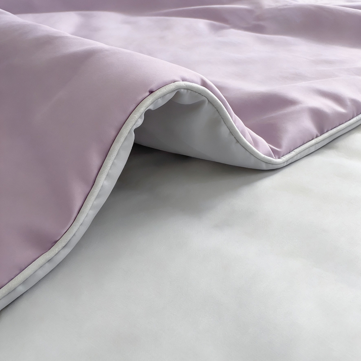 91家纺网 家纺一手货源 找家纺 LADYCOCO可可家居 2026新款优可丝凉感夏被被子被芯 芋泥紫