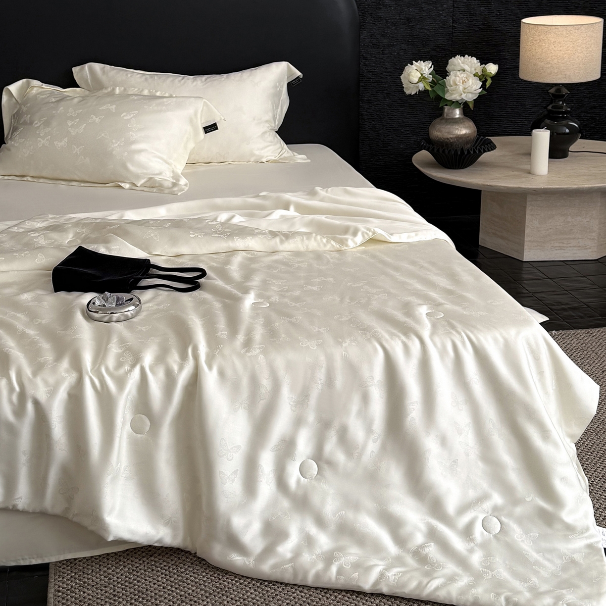 91家纺网 家纺一手货源 找家纺 （总）三味舒屋 2026新款蒂贝尼系列60S兰精提花天丝夏被系列