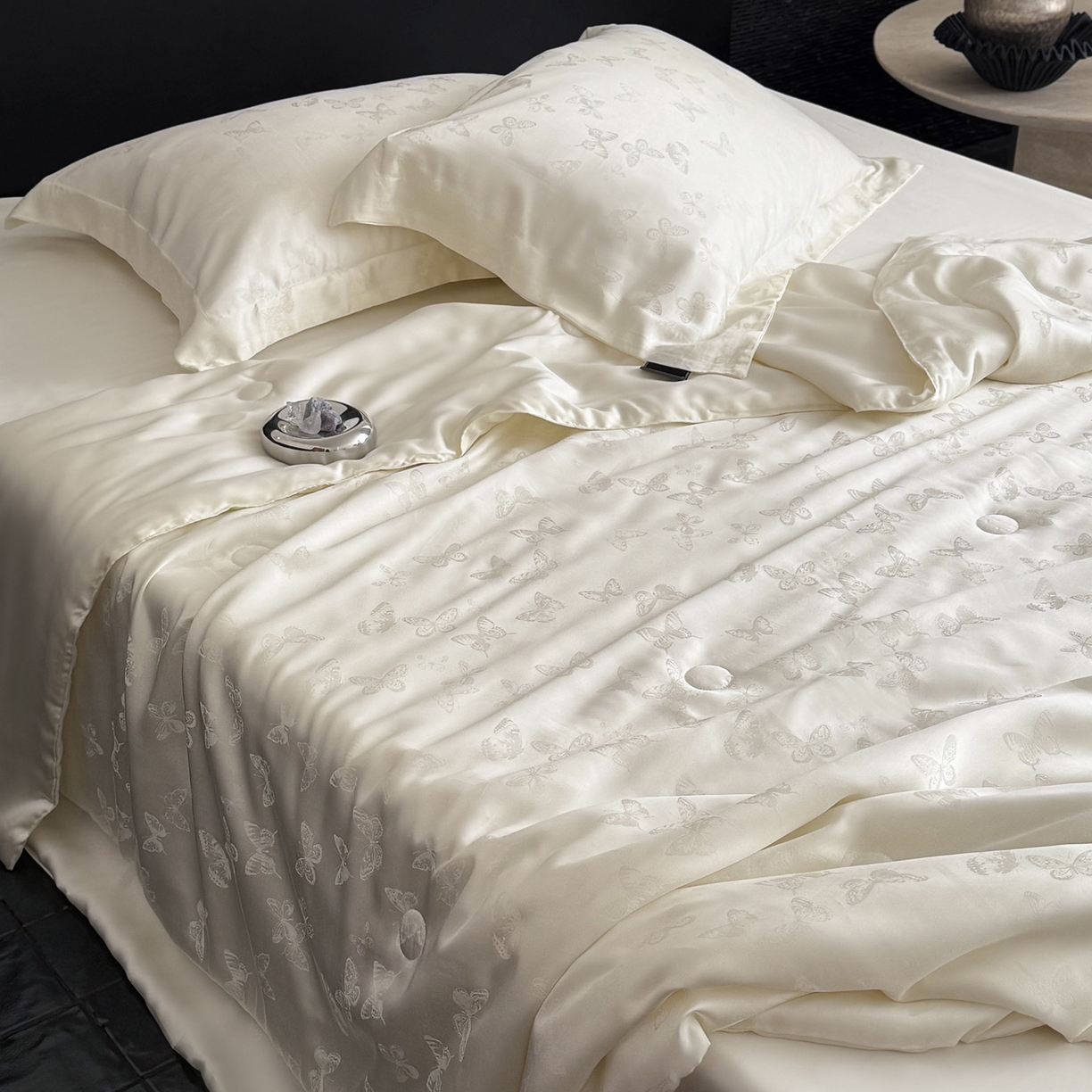 91家纺网 家纺一手货源 找家纺 （总）三味舒屋 2026新款蒂贝尼系列60S兰精提花天丝夏被系列