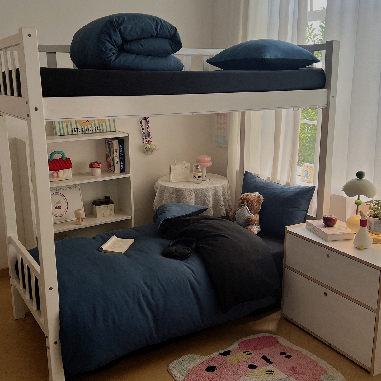 91家纺网 家纺一手货源 找家纺 （总）缦绣阁家纺 2026新款亲肤水洗棉纯色四件套床单被罩被套单件学生宿舍上下铺单人三件套