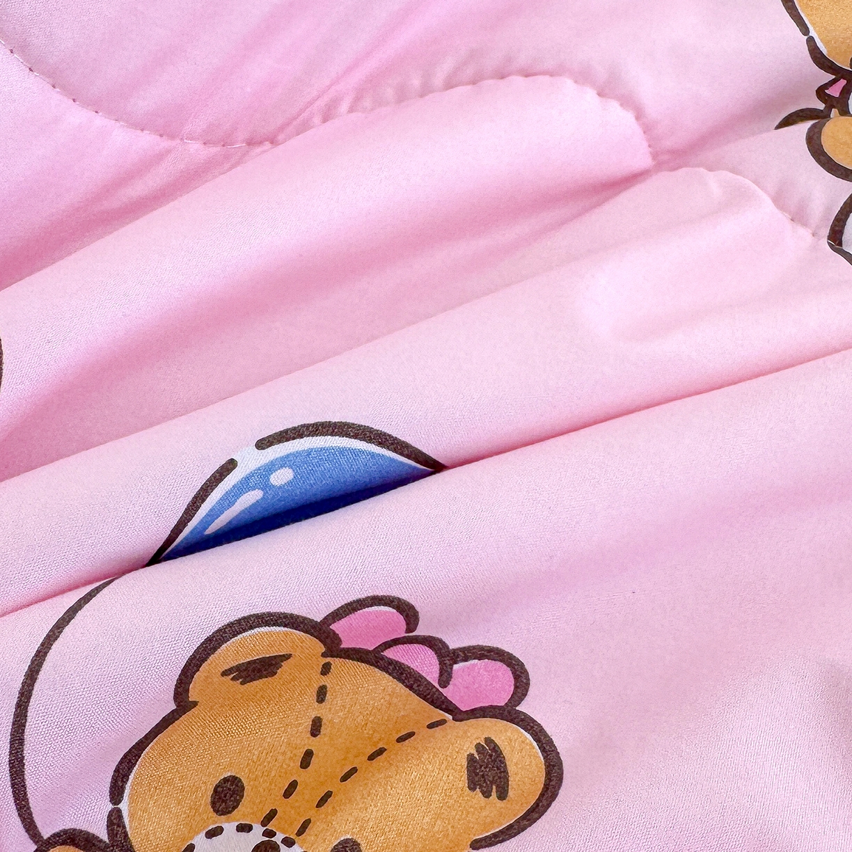 91家纺网 家纺一手货源 找家纺 沁童儿童用品店 2026新款三丽鸥儿童被 粉色小猫