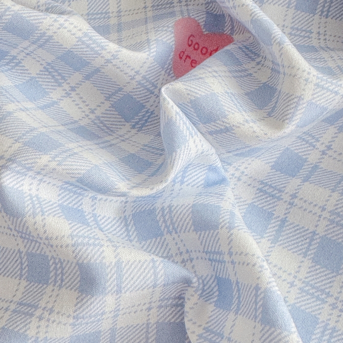 91家纺网 家纺一手货源 找家纺 爱多多家居 2026春夏新款水洗古棉枕套 云格粉结