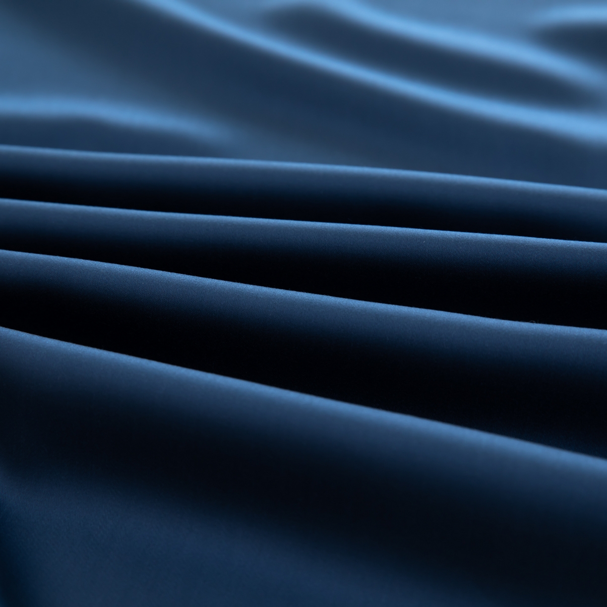 91家纺网 家纺一手货源 找家纺 眠博士 2026新款60S天丝莱赛尔纯色四件套 60S天丝套件-米亚蓝+蓝