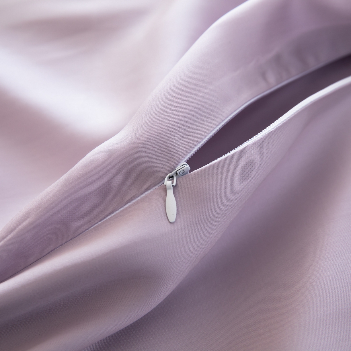 91家纺网 家纺一手货源 找家纺 眠博士 2026新款60S天丝莱赛尔纯色四件套 60S天丝套件-迷香紫