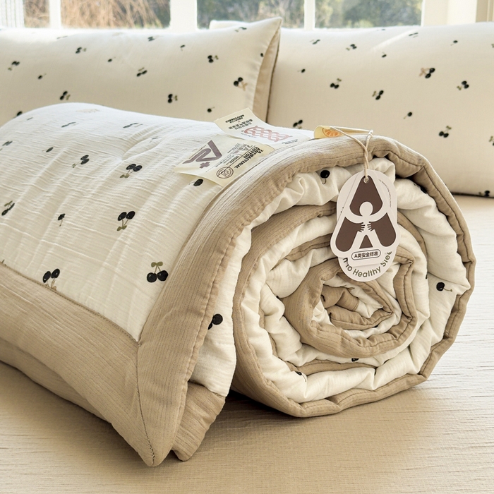 91家纺网 家纺一手货源 找家纺 （总）贝扬思家纺 2026新款三层纱柔软亲肤夏被夏凉被空调被-柔纱