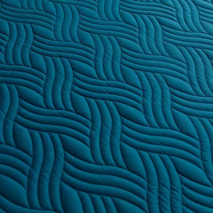 91家纺网 家纺一手货源 找家纺 （总）沁童儿童用品店 2026新款全棉纯棉绗绣夹棉花床笠单件单床笠