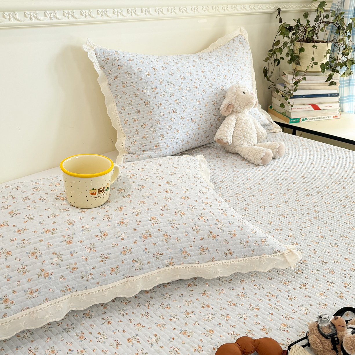 91家纺网 家纺一手货源 找家纺 （总）优悦生活馆 2026新款花边款锦氨凉感丝夏被