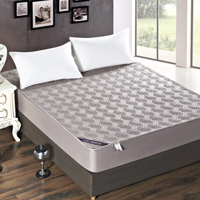 91家纺网 家纺一手货源 找家纺 （总）沁童儿童用品店 2026新款全棉纯棉绗绣夹棉花床笠单件单床笠