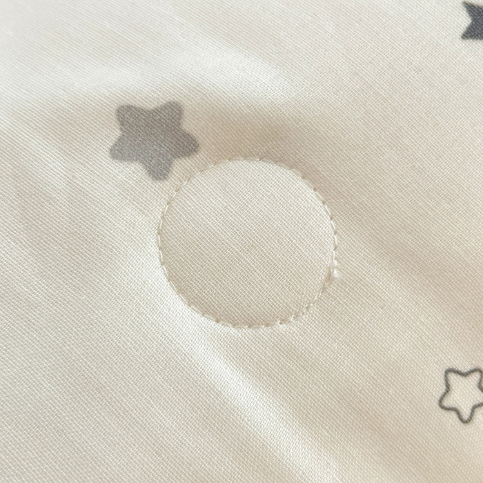 91家纺网 家纺一手货源 找家纺 一加一 2026新款全棉双层纱卡通毛巾绣大豆夏被夏凉被空调被-卡通生活 星星小兔