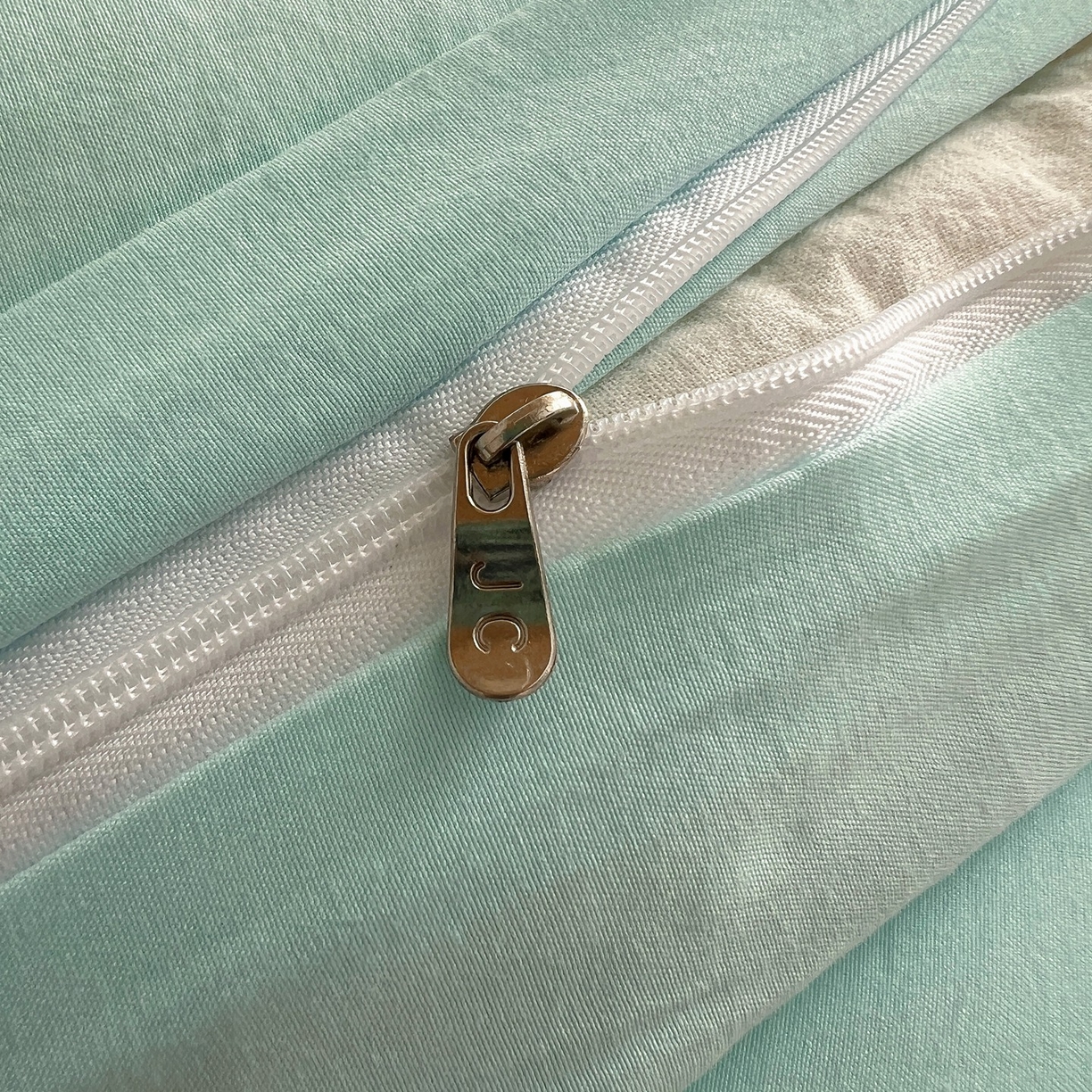 91家纺网 家纺一手货源 找家纺 缦绣阁家纺 2026新款亲肤水洗棉纯色四件套床单被罩被套单件学生宿舍上下铺单人三件套 纯色水绿