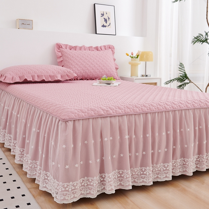 91家纺网 家纺一手货源 找家纺 （总）沁童儿童用品店 2026新款高克重磨毛床裙