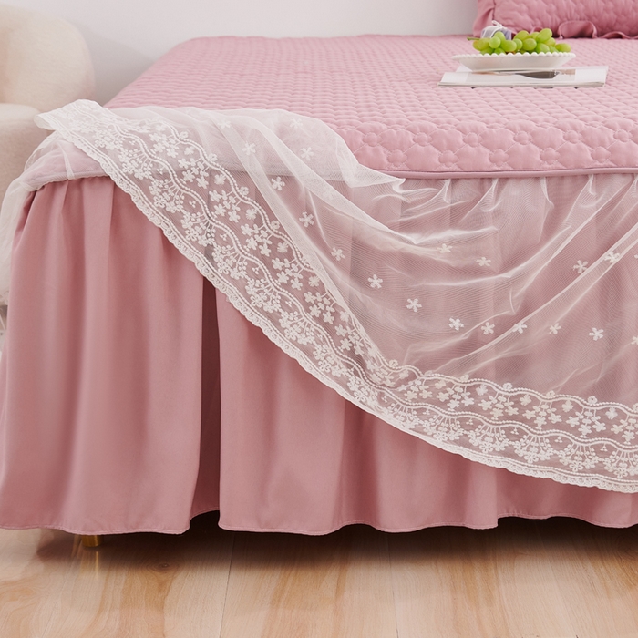 91家纺网 家纺一手货源 找家纺 （总）沁童儿童用品店 2026新款高克重磨毛床裙